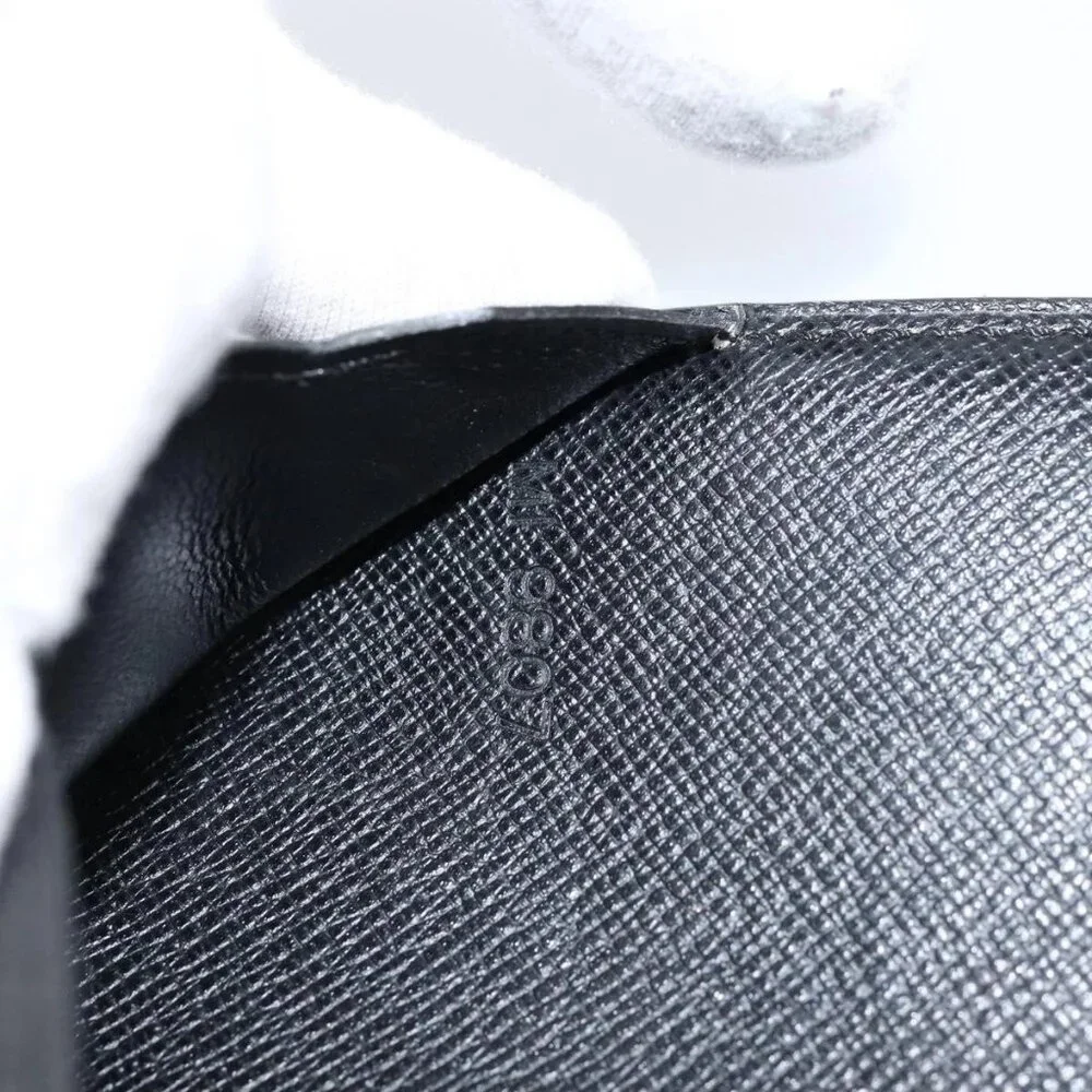 LOUIS VUITTON Epi Agenda Bureau Day Planner Cover Black